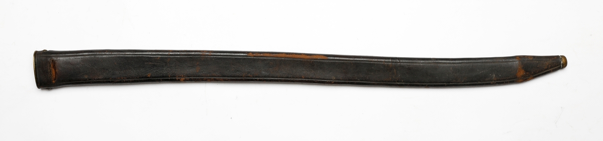 Sabelbajonett M/1860. Den er lik sabelbajonett M/1859 med unntak av piperingens diameter som er 1,9 cm. Produsert Kongsberg våpenfabrikk. Brukt til 4-linjers kort kammerladningsgevær M/1860 og 4-linjers Remingtongevær M/1867.