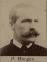 Sjakthauer Peder J. Haugen (1856-1927) (Foto/Photo)