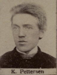 Smedsvenn Karl Pettersen, født 1864. Utvandret til Amerika 1906 (Foto/Photo)