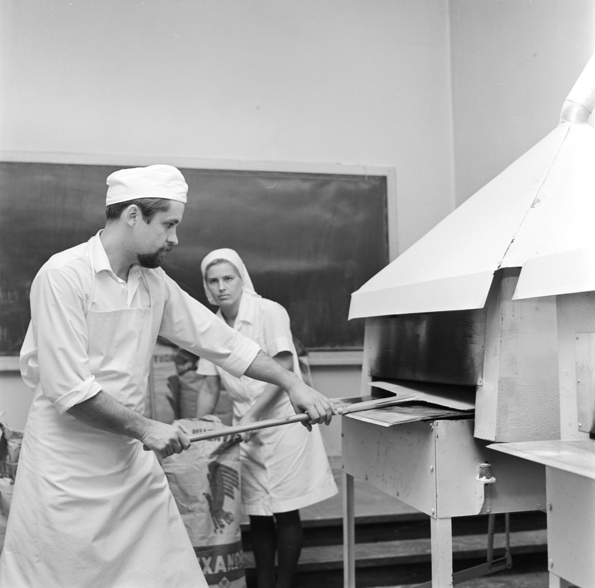 Brödbakning, Uppland 1968