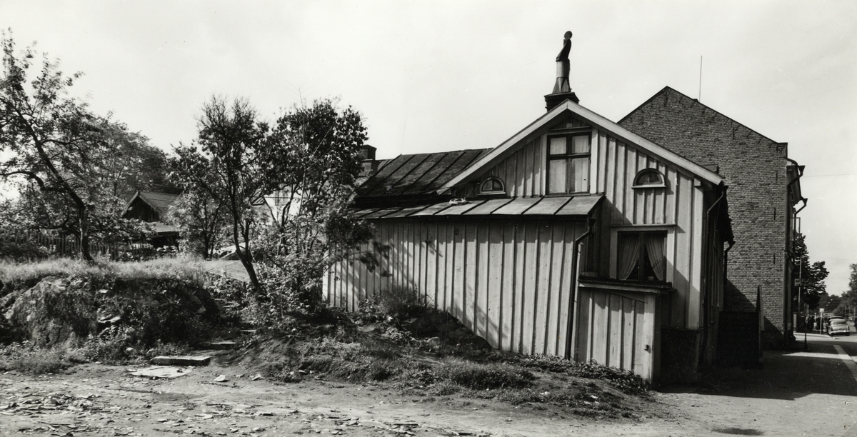 Ahlgrens hus, kv. Lugnet 1b, Båtsmansbacken. Växjö, trol. sent 1950-tal.