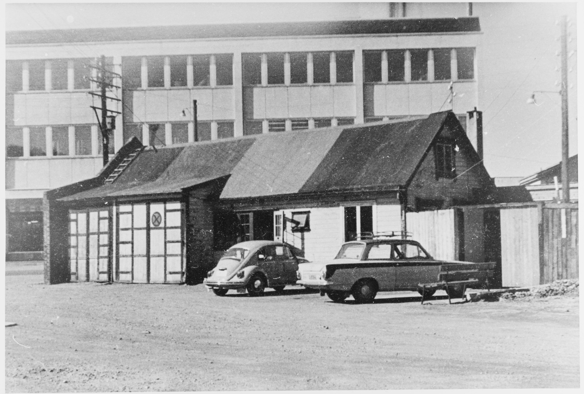 Egersund brannstasjon i Lerviken, 1969.