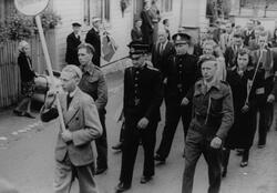Borgertoget i Elvegaten, 17. mai 1945.