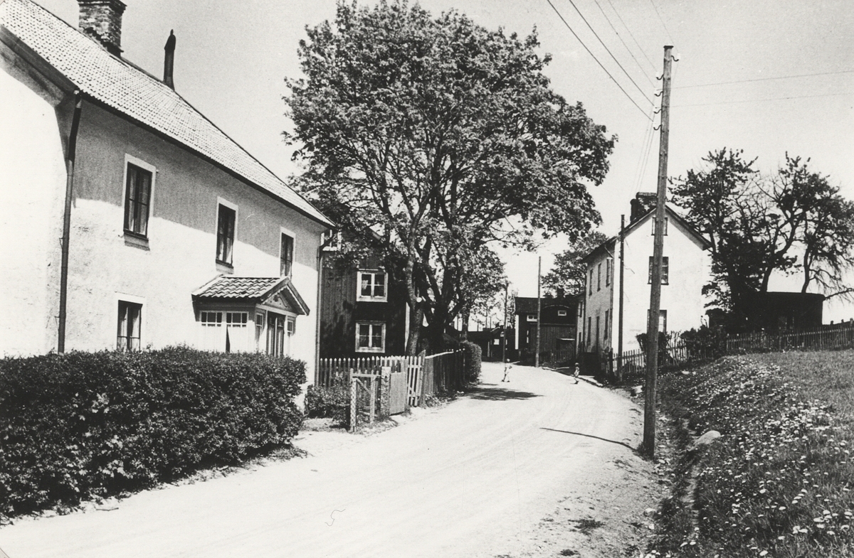 Gamla Norrvägen, Växjö, ca 1950.