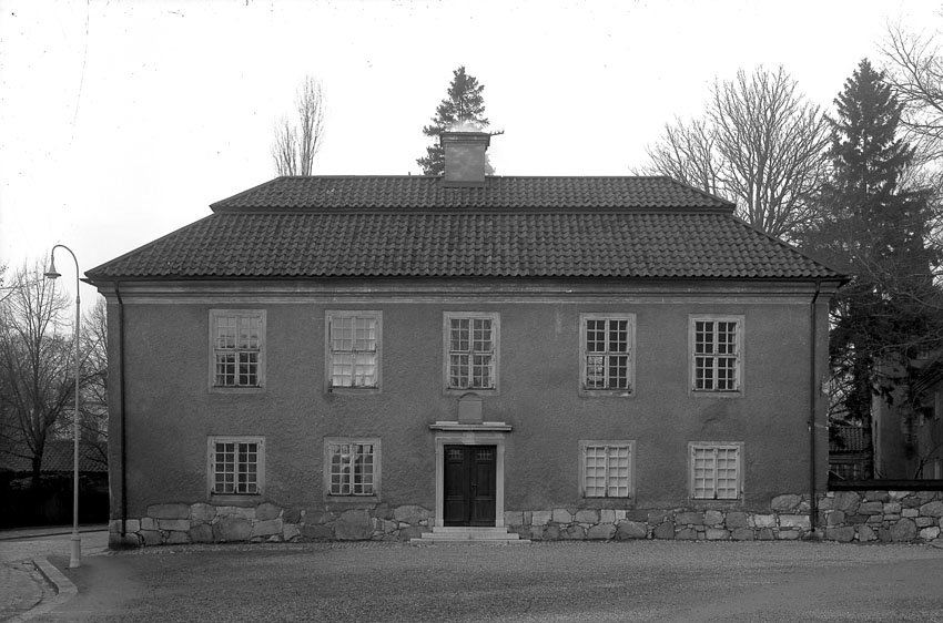 Exteriör av konsistoriehuset, Västerås.