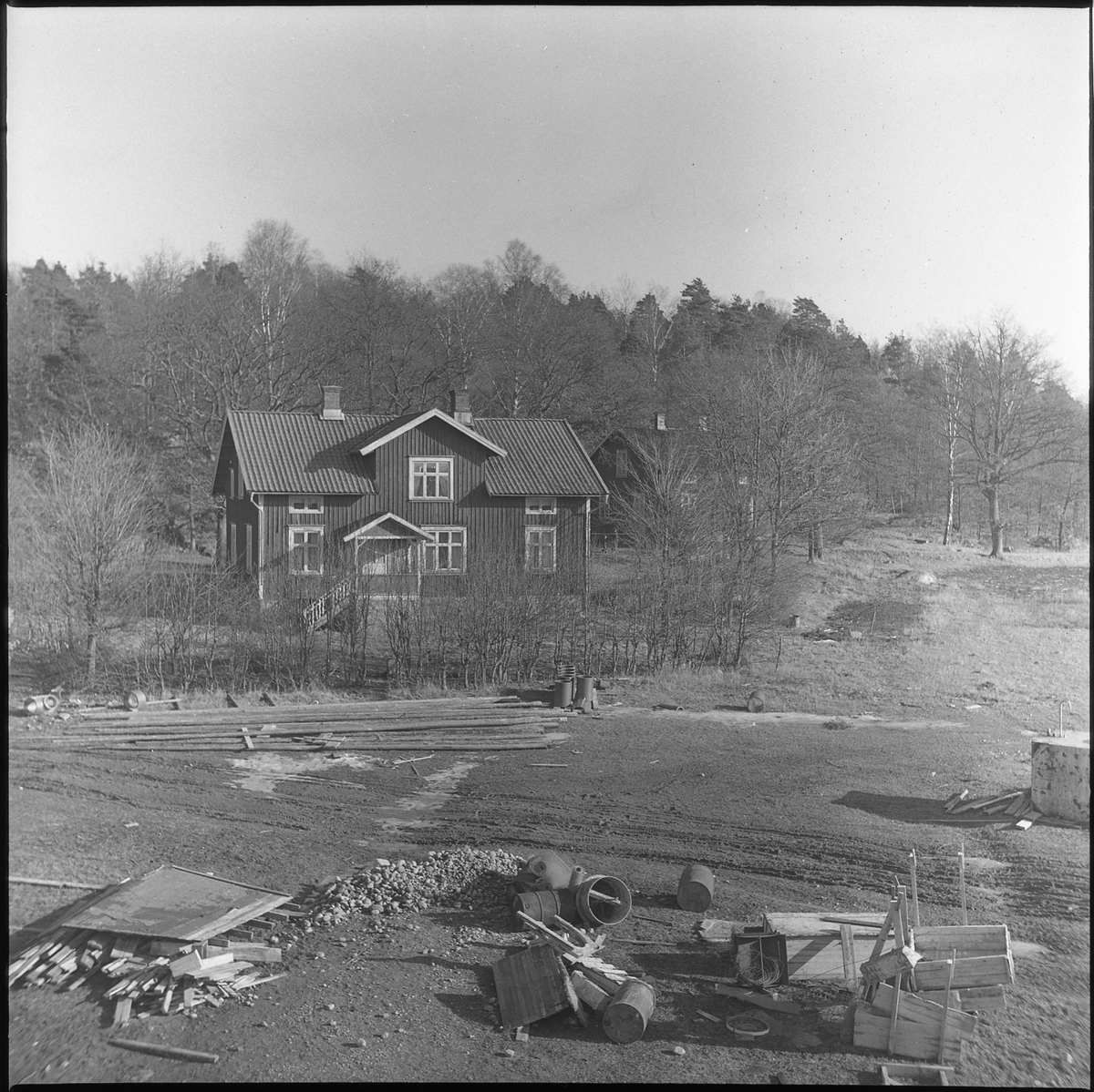Stockslycke gårds trädgårdsmästarebostad, 19 febr 1950
