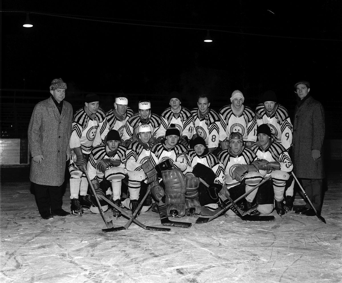 Brynäs IF ishockey. Lagbild 1960.