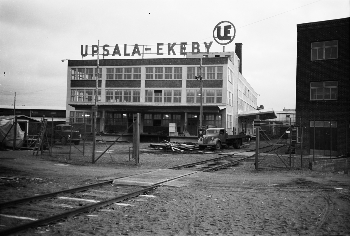 Upsala-Ekeby AB - nybyggnad, Uppsala november 1952