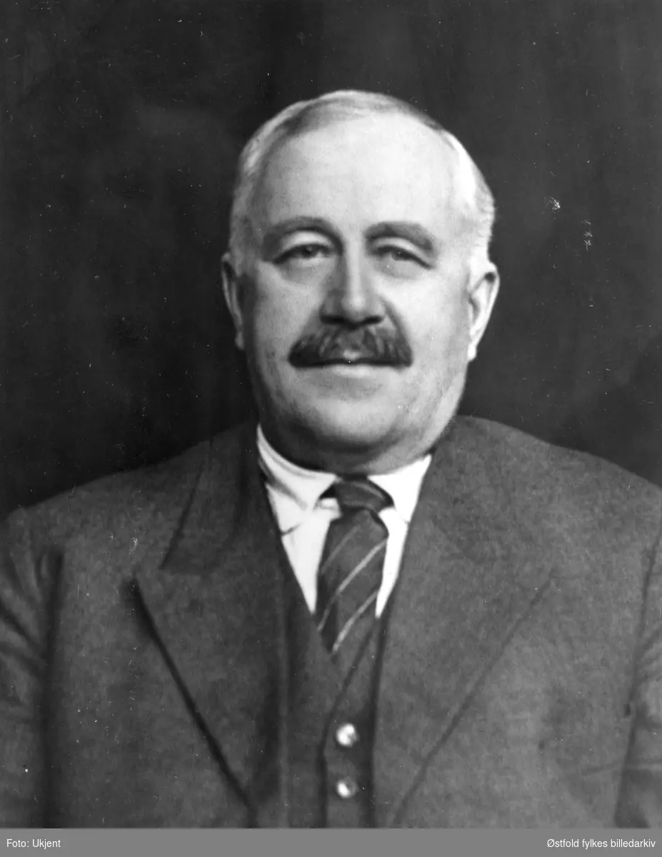 Ordfører Georg Nordengen. Ble ordfører i 1932 etter "kuppet" Ovaskogs. Nordengen drev småbruket på Nordengen, var også lensearbeider.