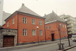 Rådhusgata 7. Oslos rådhus i årene fra 1734 til 1843, et av 
