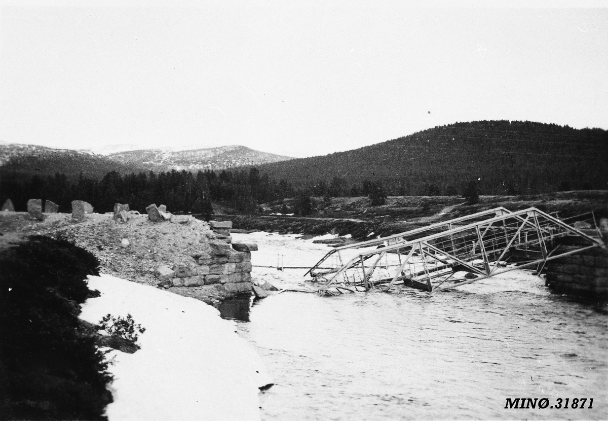 Ødelagt bro