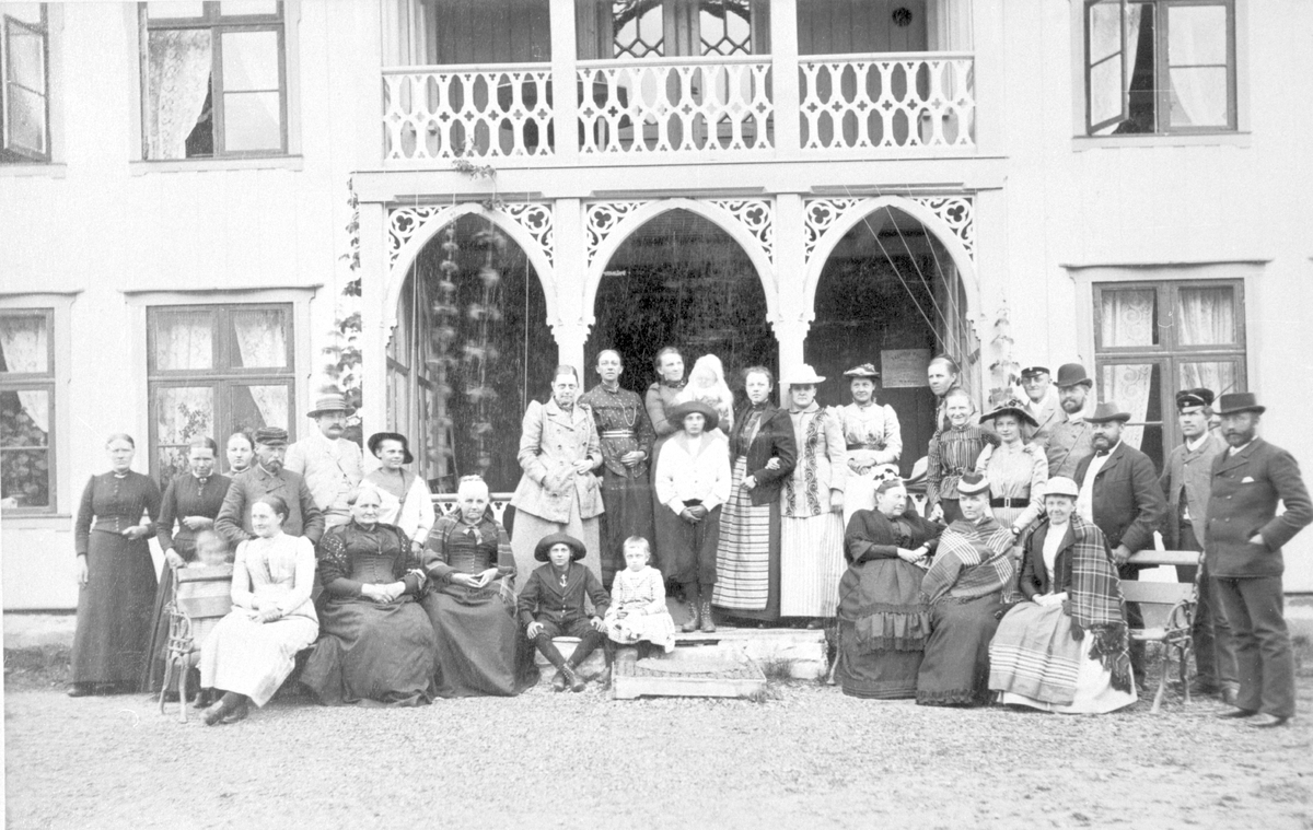 Einangs Hotell, Vestre Slidre 1892.