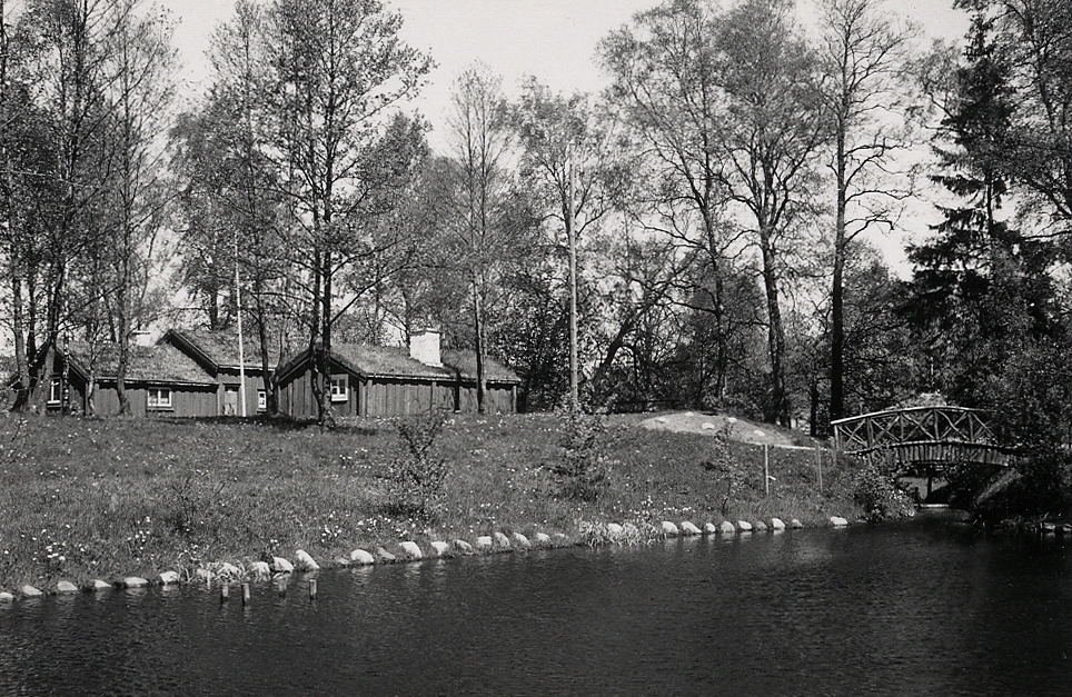 Hembygdsparken i Ljungby, 1946.