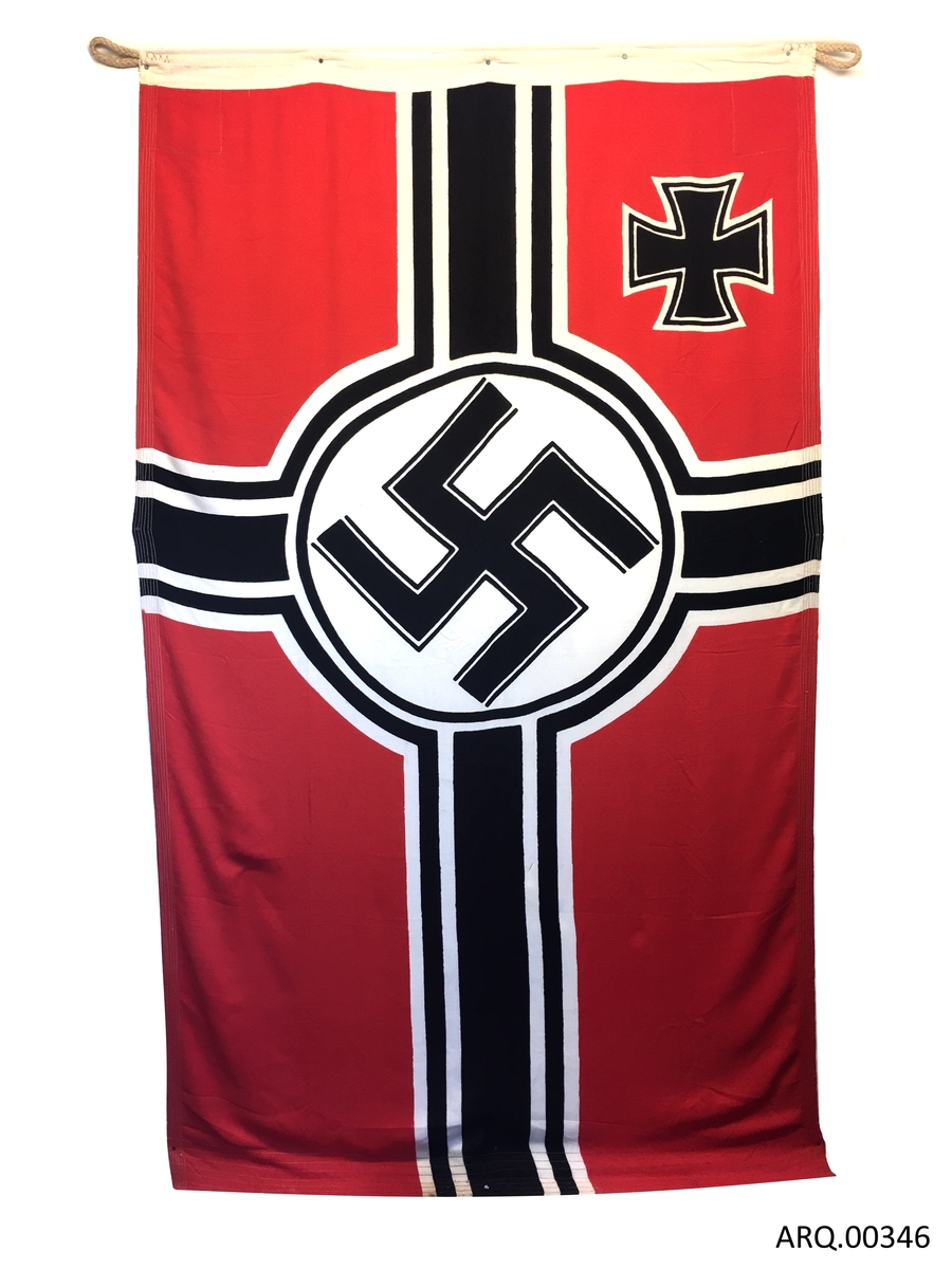 Tysk orlogsflagg brukt i perioden 1933-1945