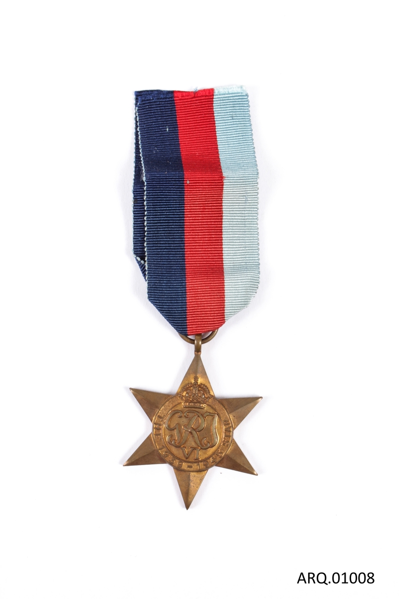Stjerneformet medalje.