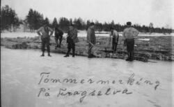Oppmåling av tømmer, 1920