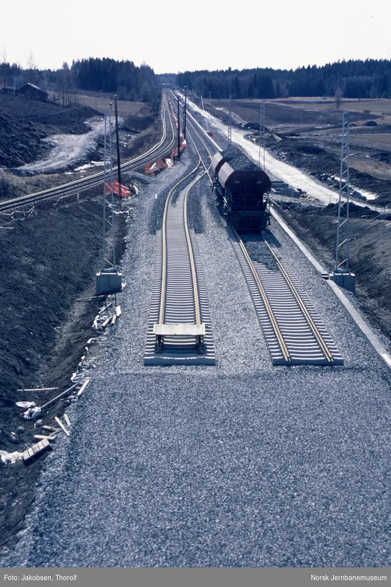 Bygging av nytt dobbeltspor på Østfoldbanen ved ca. km 29 mellom Ski og Ås