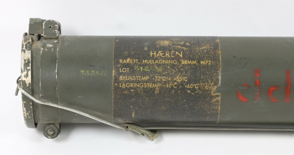 Rakett hulladning 66mm M/72