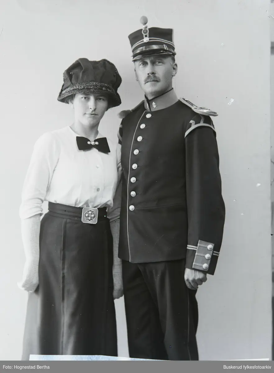 Pedersen fra Hvalsmoen, med sin kone

