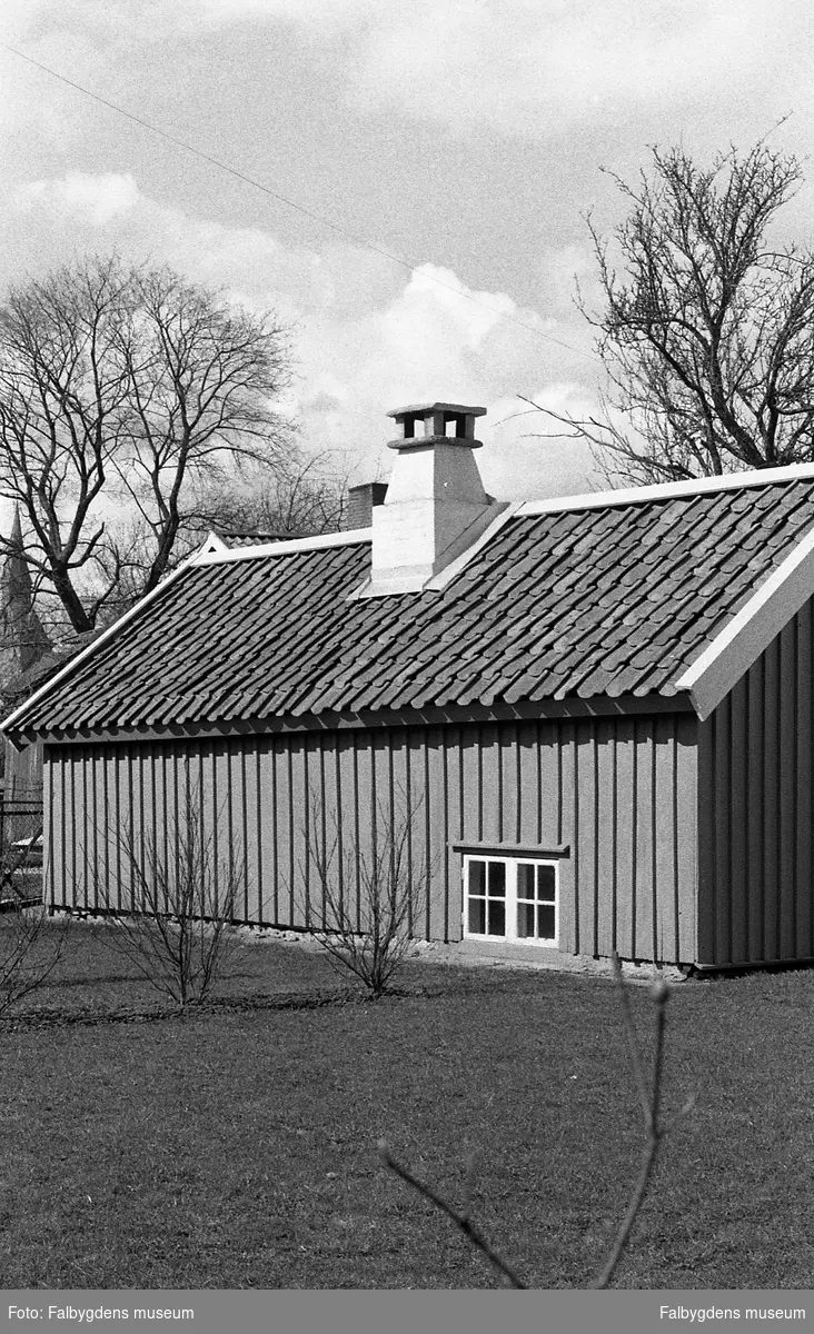 Byggnadsinventering 1972. Kopparslagaren 8, Nilssonska bageriet. Baksidan.