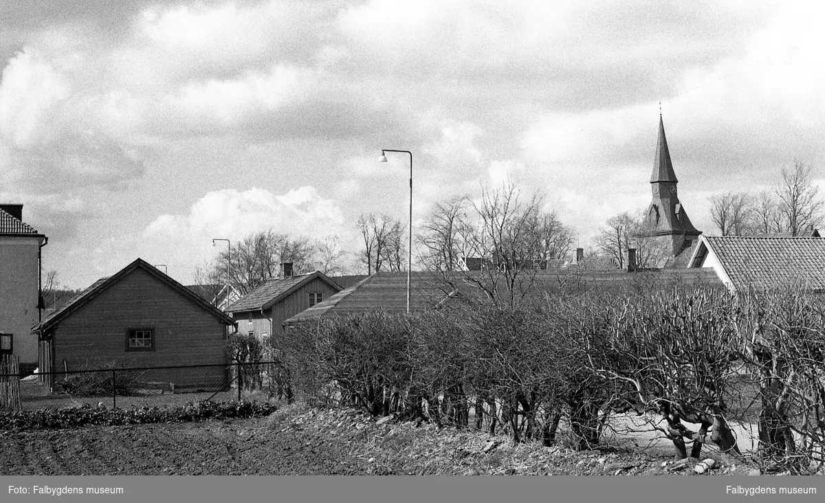 Byggnadsinventering 1972. Vy från Ambjörnsgatan.