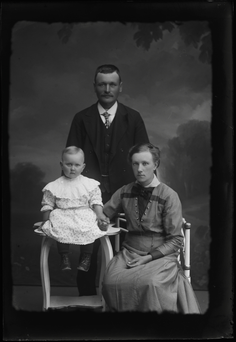Karl Johansson med familj