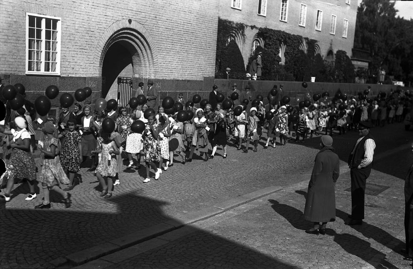 Barnens dag i Västerås 1933.