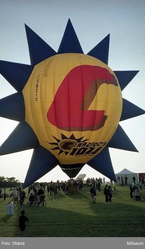 Broloppet.

Luftballong reklam.