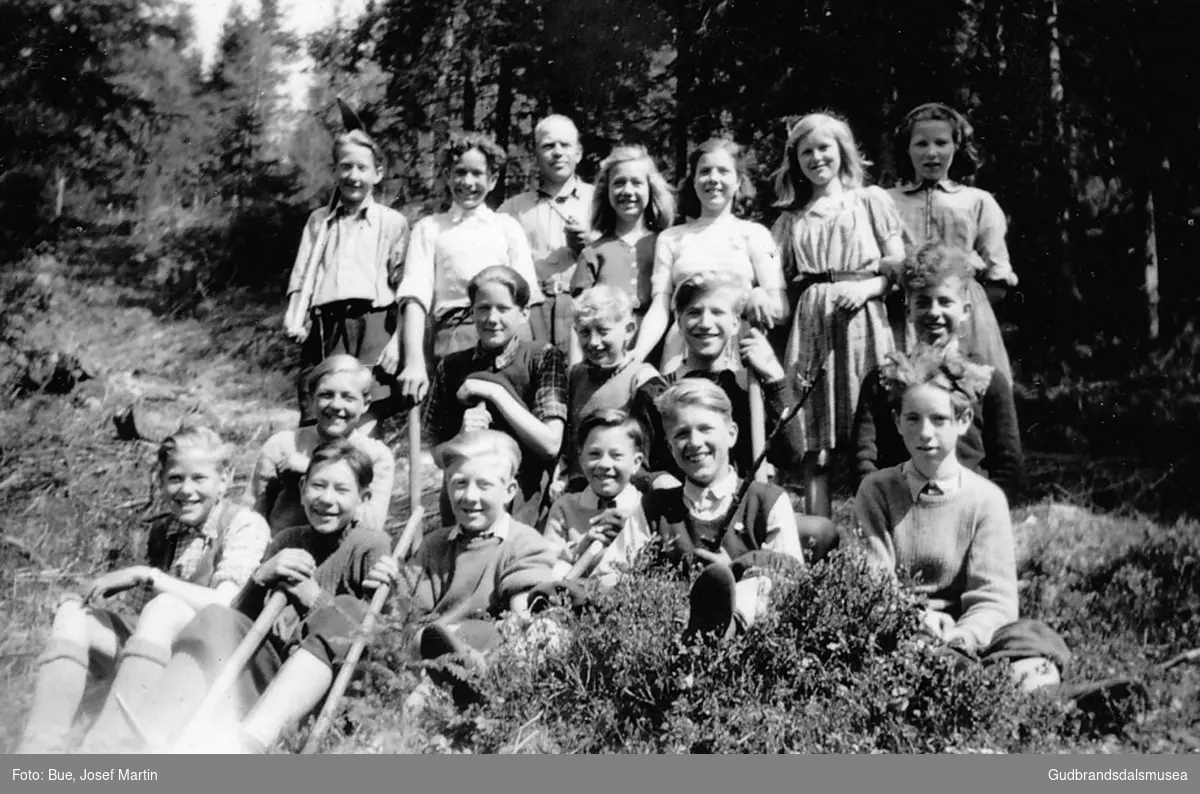 Nord Vekkom skule 1947 Ringebu