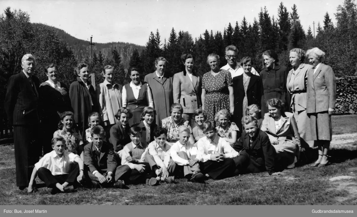 Nord Vekkom skole 1954, Ringebu