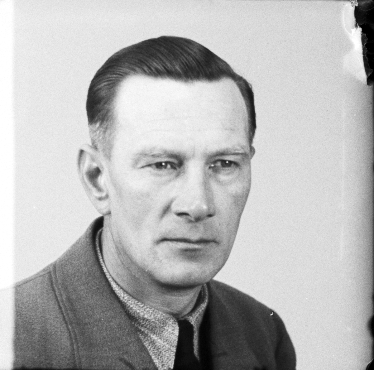 Holger Nelander från Harg socken, Uppland, 1937