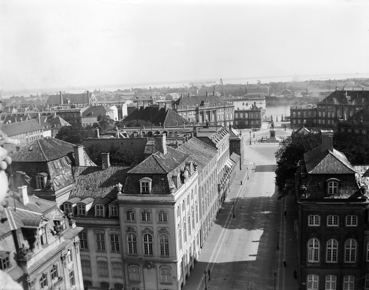 Overblikk av Amalienborg.