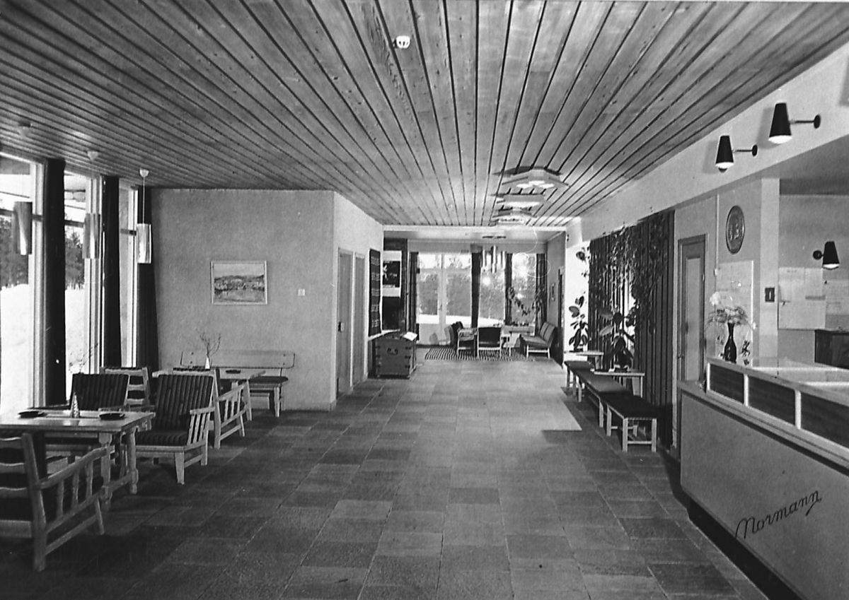 Hummelfjell Hotell, interiør. 