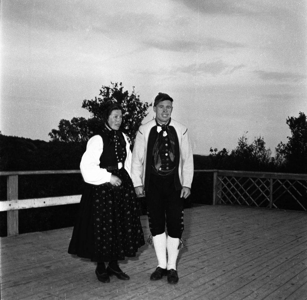 Ikke publiser
Fra Turisthytta på Rønvikfjellet en sommernatt i 1956.