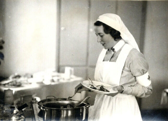 Sjuksköterska och middag