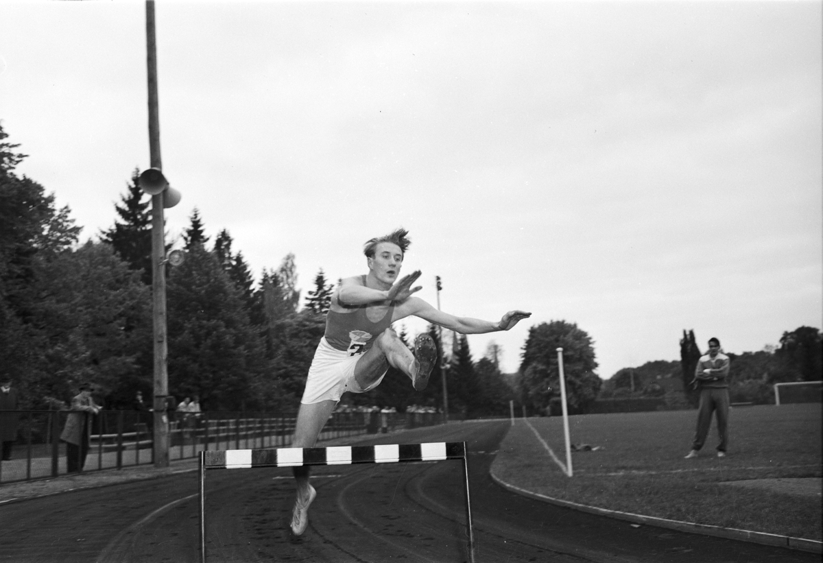 Bertil Albertsson, 10000 svenskt rekord, Uppsala 1951