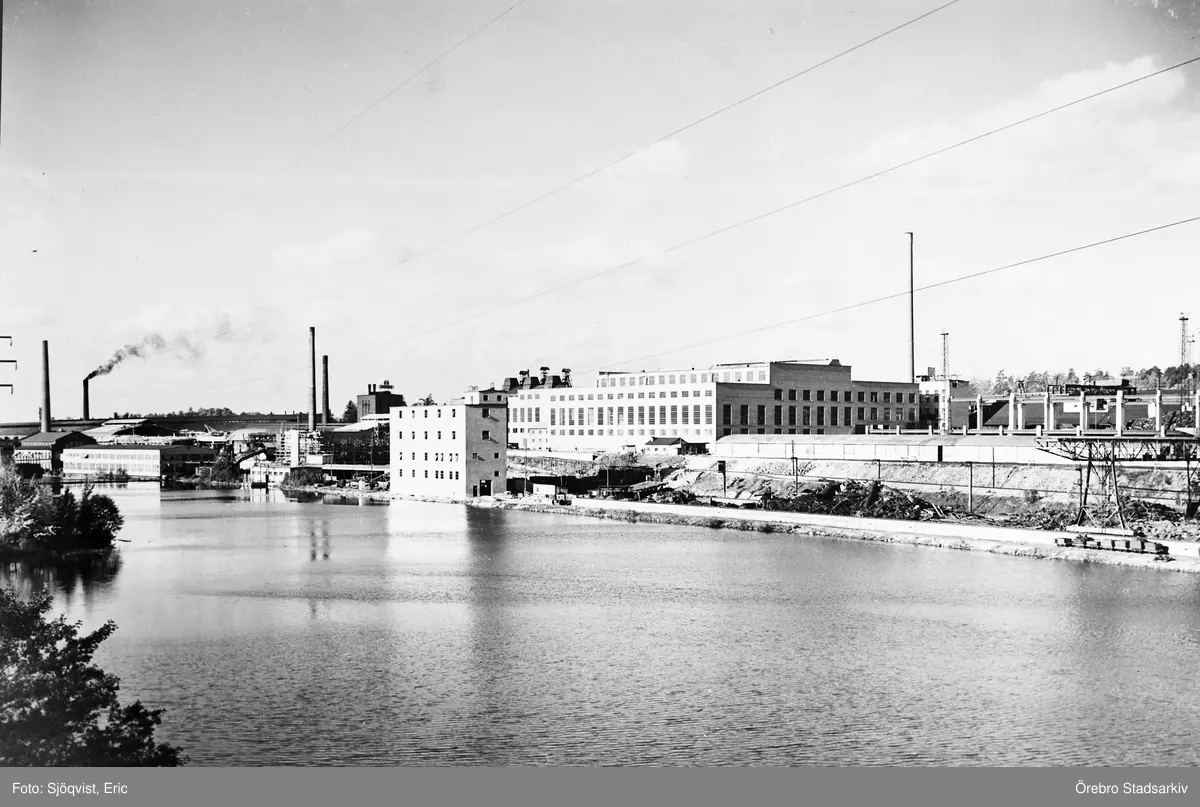 Industribyggnad på Fagersta bruk AB, 1950 - Örebro Stadsarkiv ...