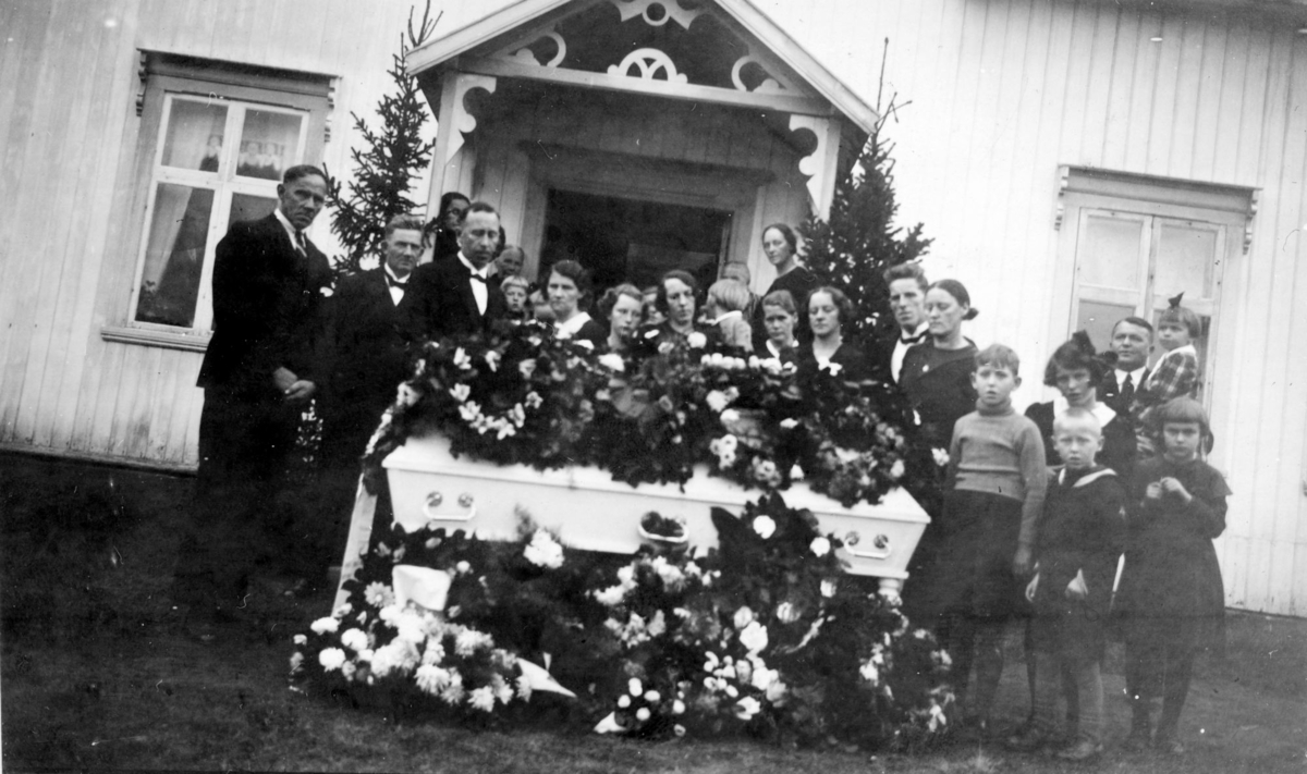 Begravelse på Fleskmo i Målselv
