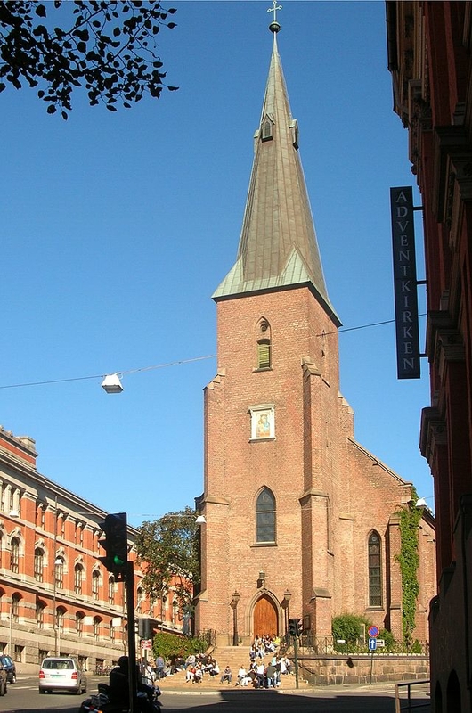 St. Olav domkirke i Oslo (2007). Foto: Grzegorz Wysocki (Creative commons)