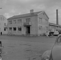 A/L Aust-Finnmark Meieri, 1962 i Vadsø. Bildet er tatt mot n