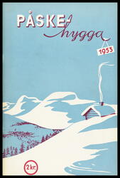 Påskehygga 1953. Typografenes påskehefte. Forside. Utgitt av