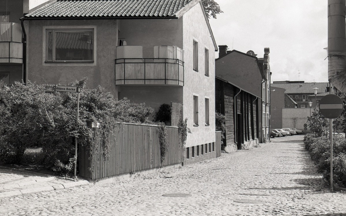 Sankt Korsgatan i Linköping år 1975