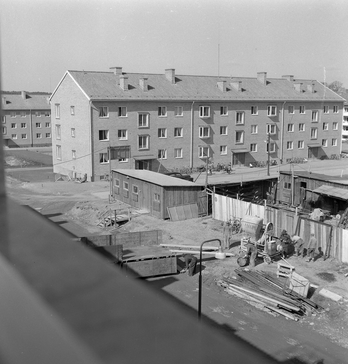 Stockslyckevägen, kv Stadsfiskalen. April 1954