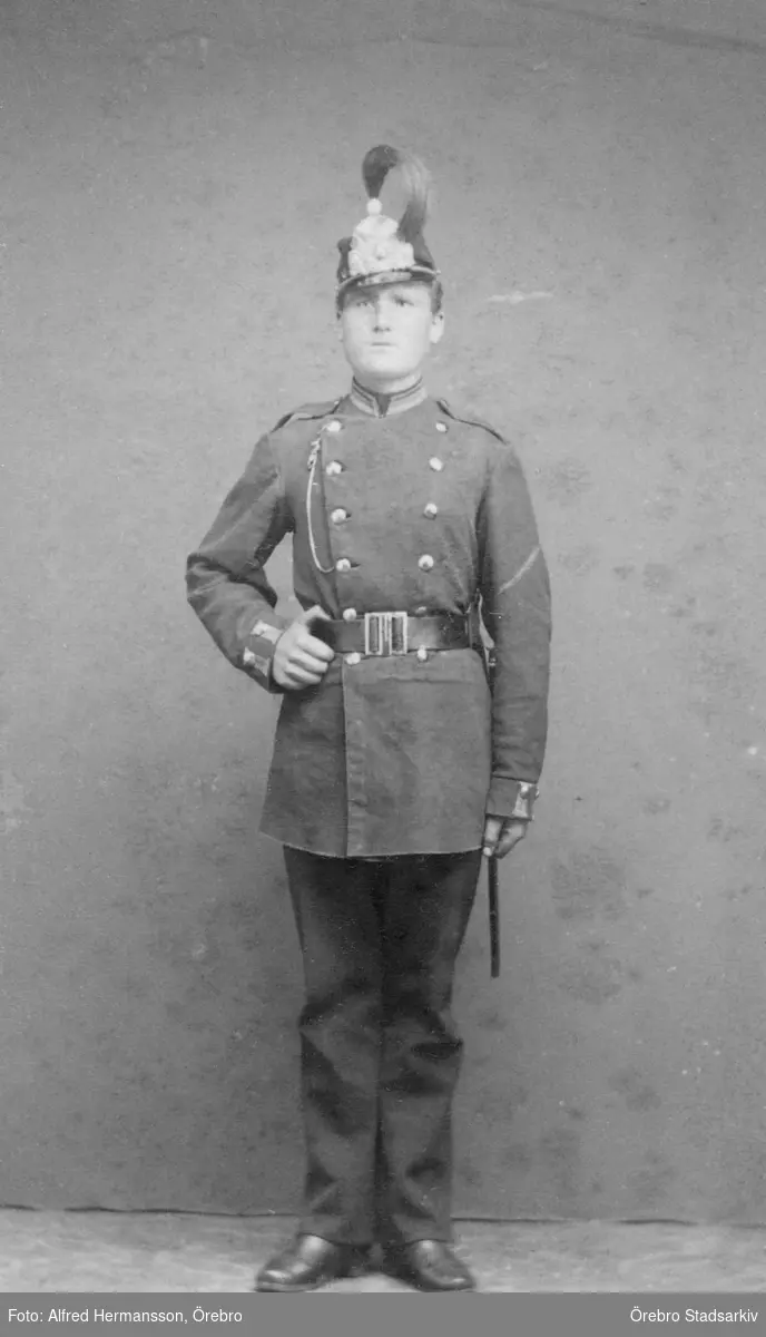 Vice korpral Welander i uniform

Fredrik Reinhold Welander född 1862.