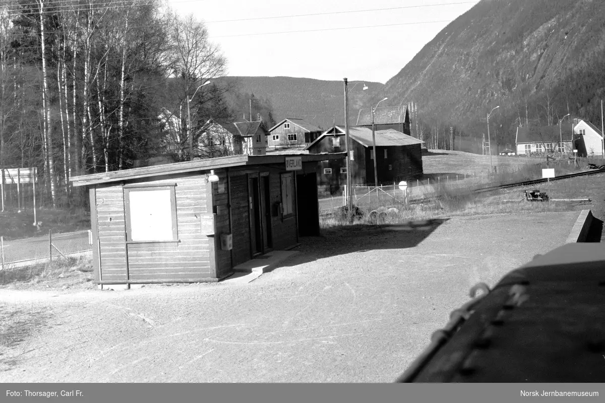 Øverland holdeplass på Rjukanbanen
