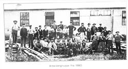 Arbeidere fra Frognerkilens Fabrik, senere Norsk Elektrisk A