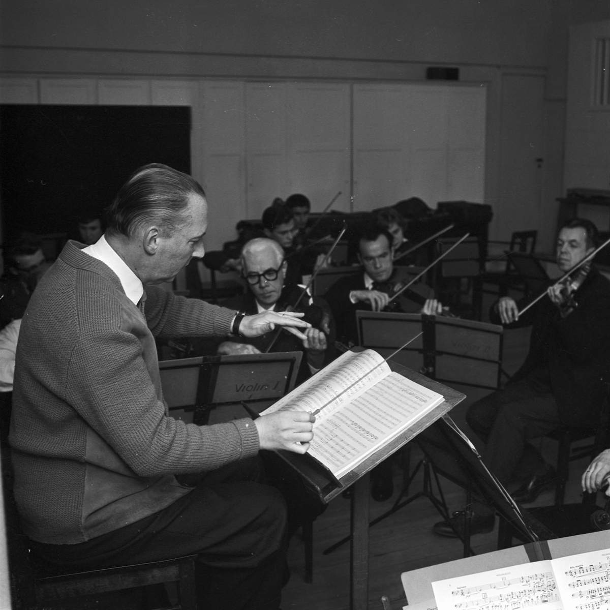 Musicum, dirigent, Uppsala 1961