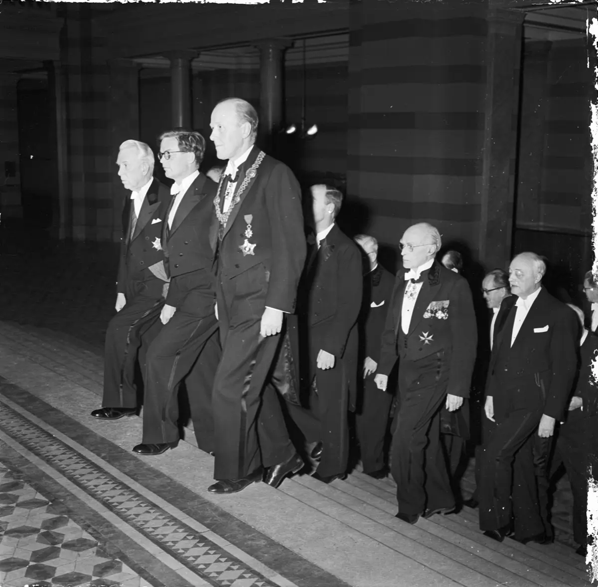 Professorsinstallation, Sten Carlsson, Uppsala 1956 - Upplandsmuseet ...