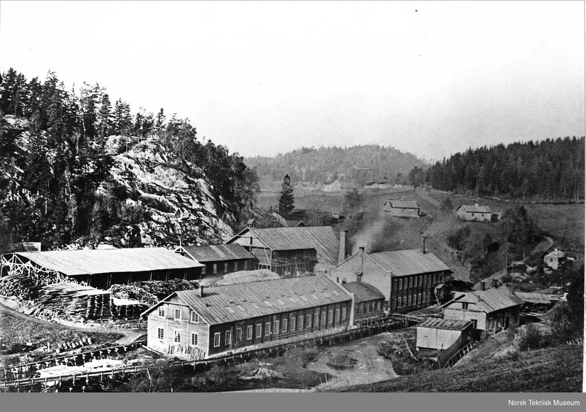 H. Jølsens Tændstikfabrik, Egeberg, Enebakk, 1883 - Norsk Teknisk ...