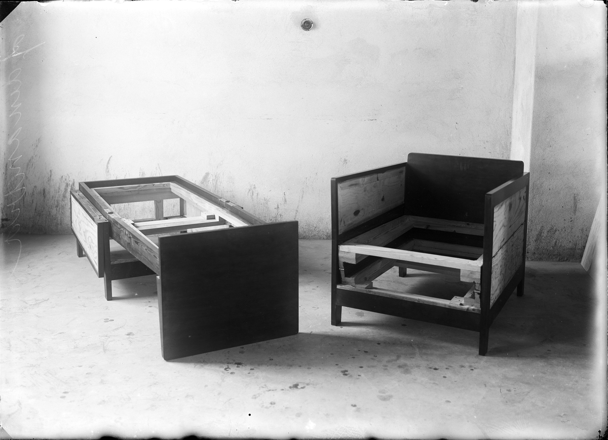 Snickare M. Mattsons möbler, Östhammar, Uppland 1930